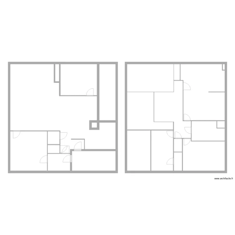 BAUDRILLART STRASBOURG. Plan de 