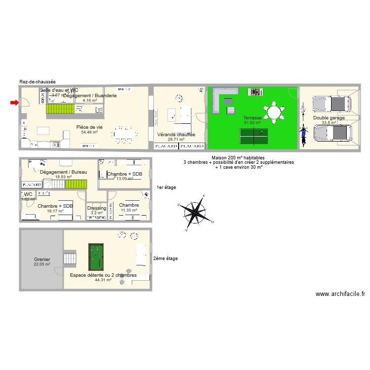 HUIN. Plan de 0 pièce et 0 m2