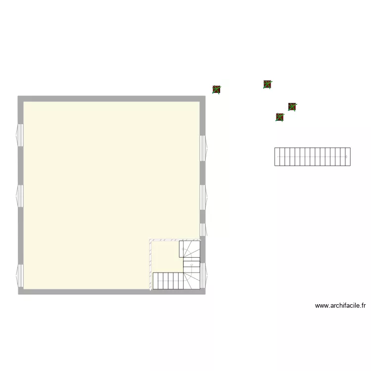 MESSONNIER PLATEAU. Plan de 