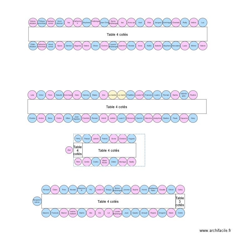 Mariage 08 oct. Plan de 0 pièce et 0 m2