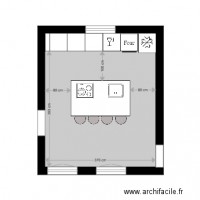CUISINE CLARISSE ET BAPTISTE      PLAN 1