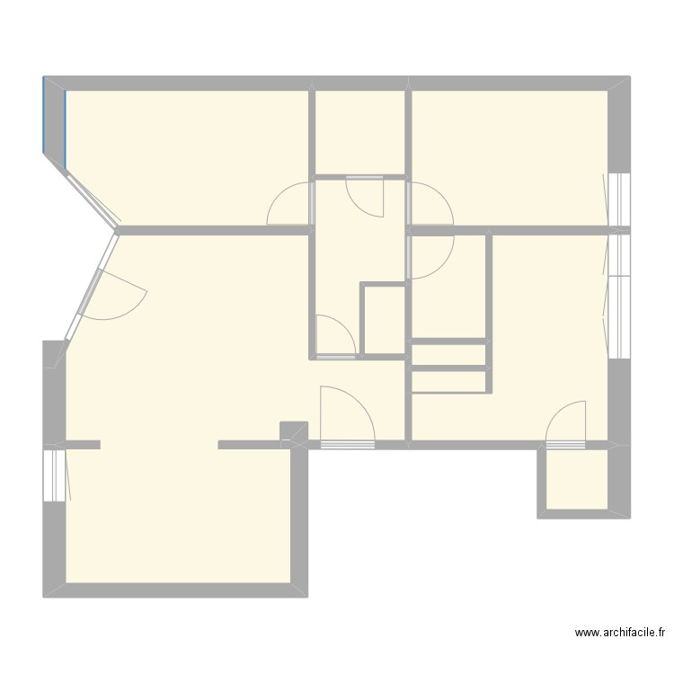 f4 coteaux. Plan de 12 pièces et 71 m2