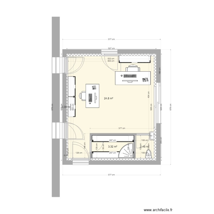 ANAIS BUREAU 2 VER 12 2020 V5. Plan de 0 pièce et 0 m2