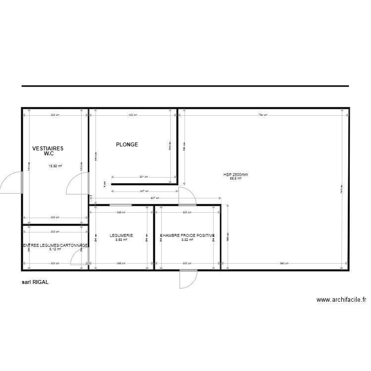 RIGAL. Plan de 0 pièce et 0 m2