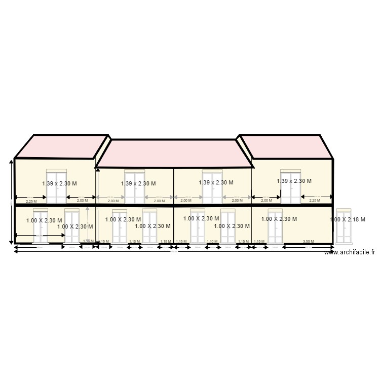 PESSICART  OUEST. Plan de 0 pièce et 0 m2