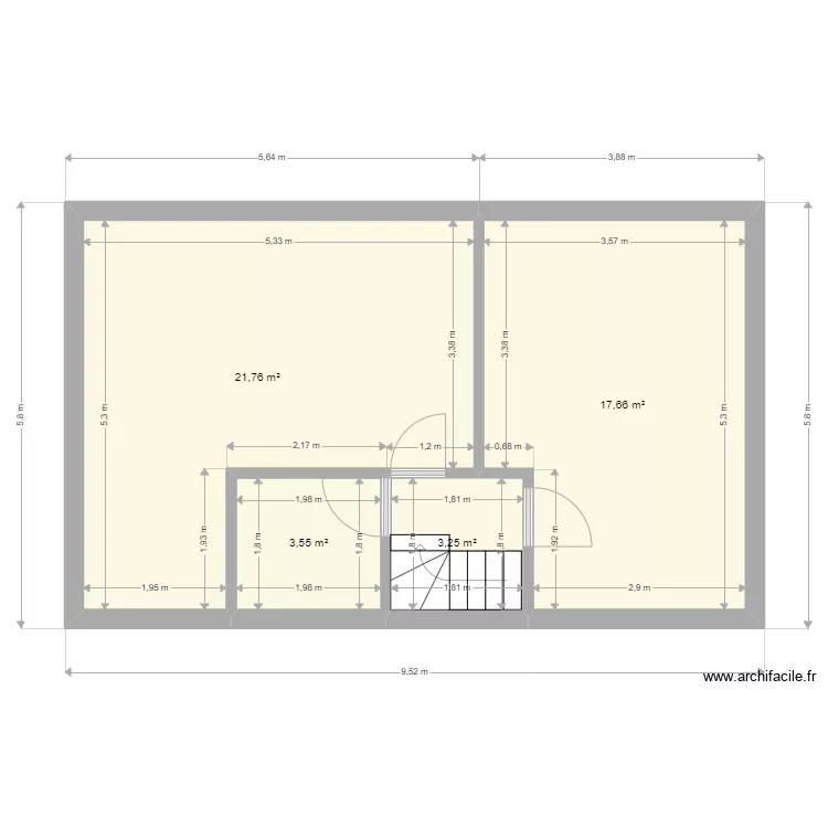 Etage Maison Doullens. Plan de Etage Maison Doullens. Plan de