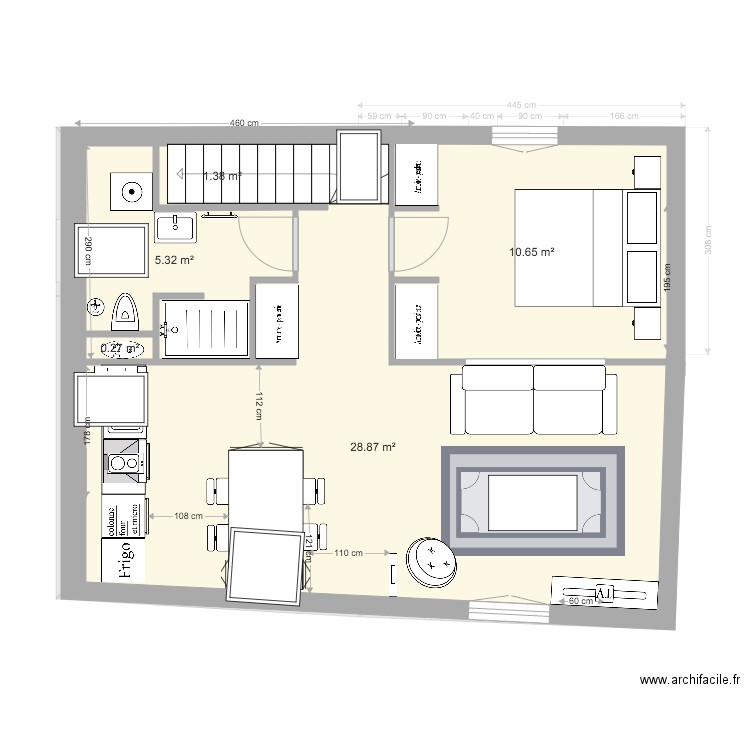 étage 2 projet v6. Plan de 0 pièce et 0 m2
