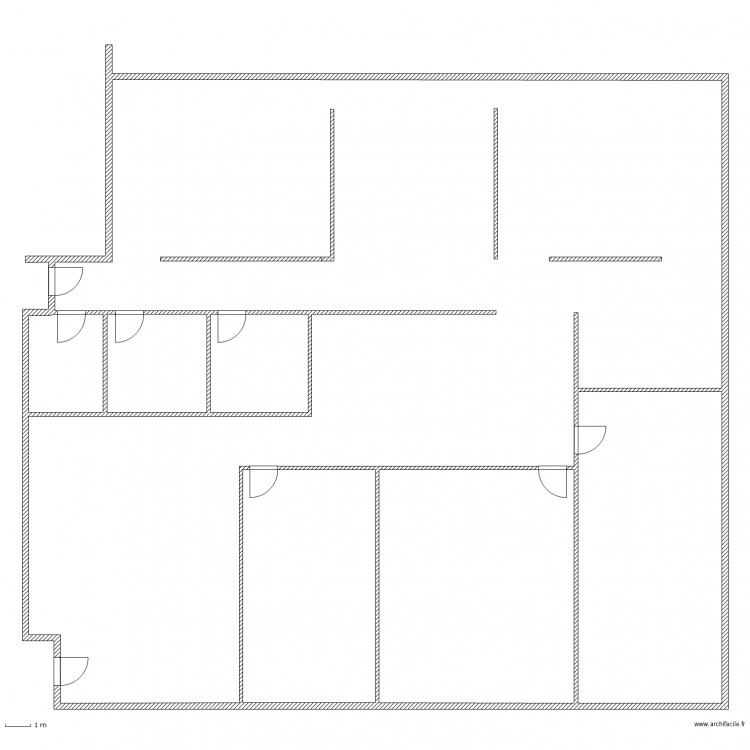 ECOLE BERNOM 1er EST. Plan de 0 pièce et 0 m2