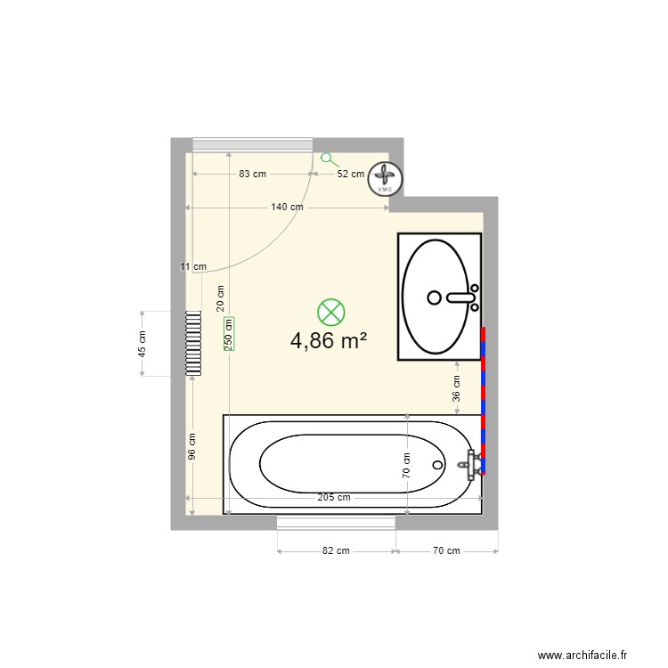 ANDRE Roger. Plan de 0 pièce et 0 m2