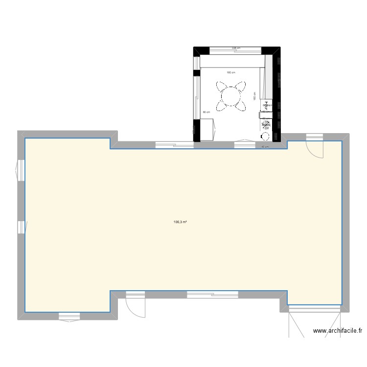 extension Azay 2. Plan de 0 pièce et 0 m2