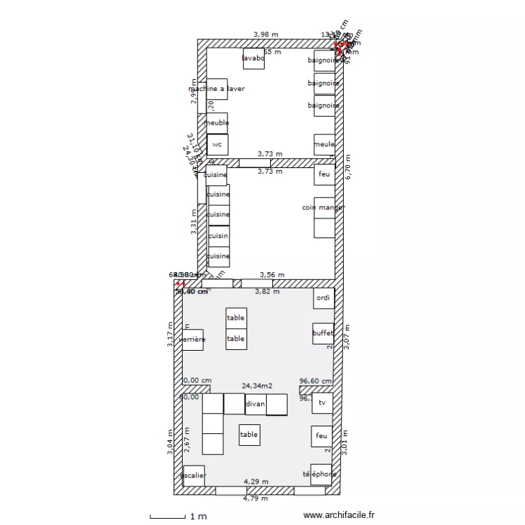 erzilia. Plan de 