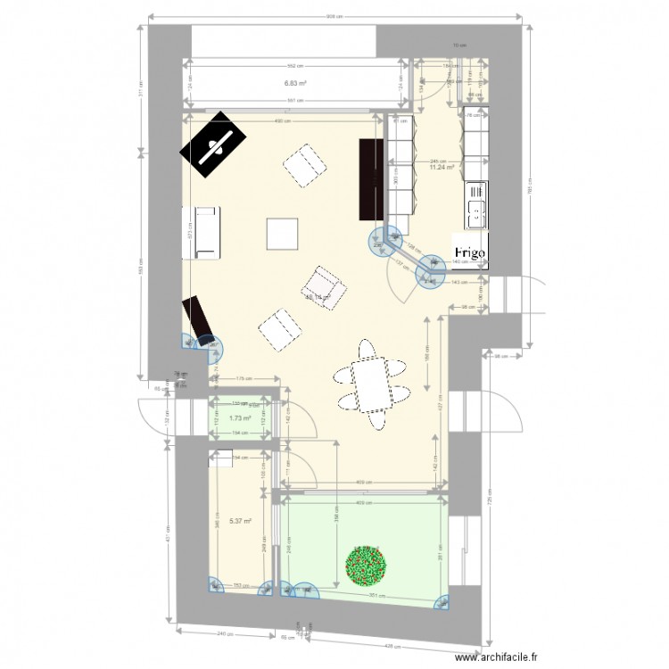 sejour maman18. Plan de 0 pièce et 0 m2