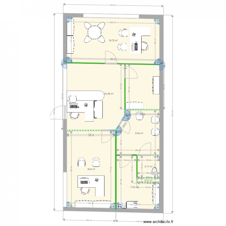 Commerces Nord v3. Plan de 0 pièce et 0 m2