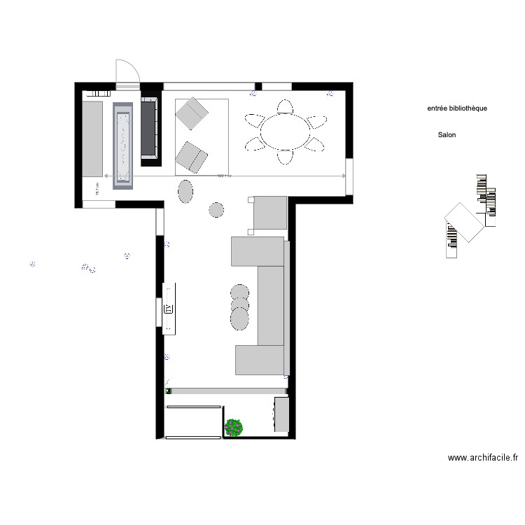 Pourville entrée 1. Plan de 0 pièce et 0 m2