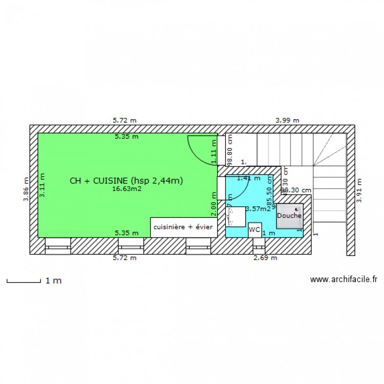 Studio2-Thirion. Plan de 0 pièce et 0 m2