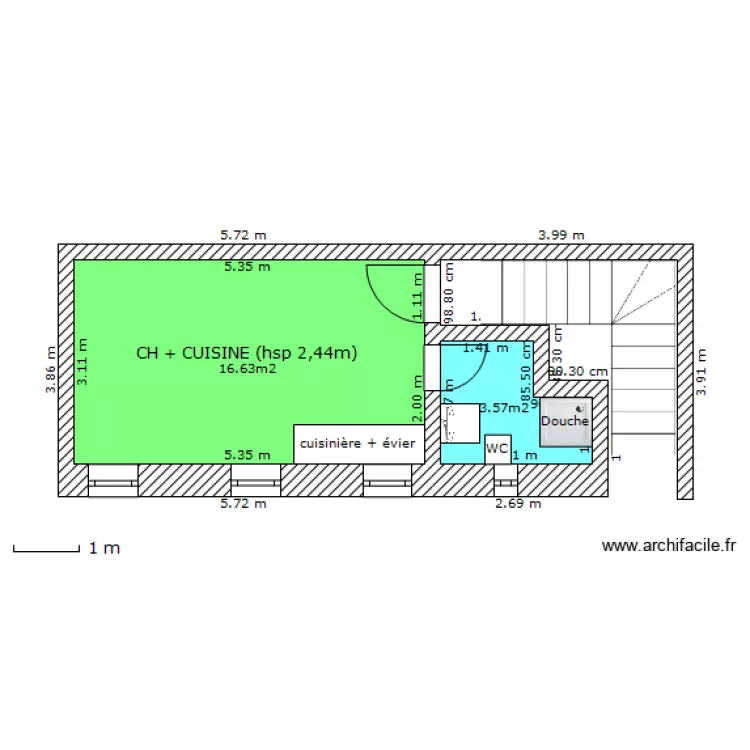 Studio2-Thirion. Plan de 