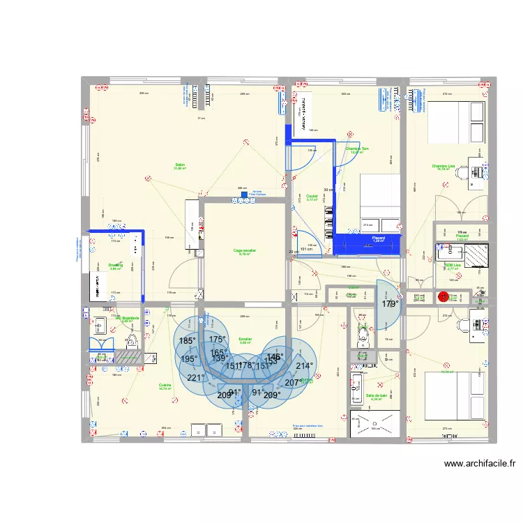 F6- Côté Cuisine. Plan de F6- Côté Cuisine. Plan de