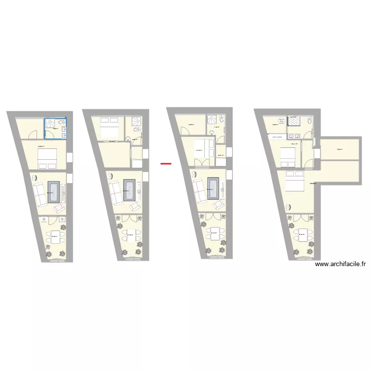 Allys ideas back of house. Plan de 