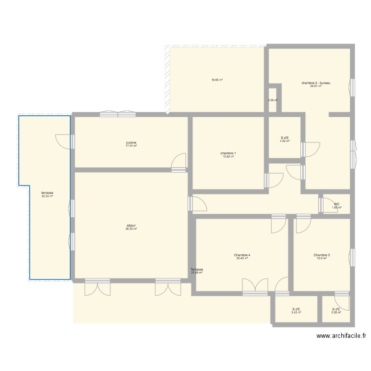 Bonhomme. Plan de 0 pièce et 0 m2