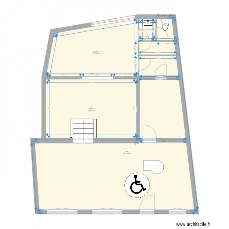 LES BISTROTTINES  DIJON. Plan de 0 pièce et 0 m2