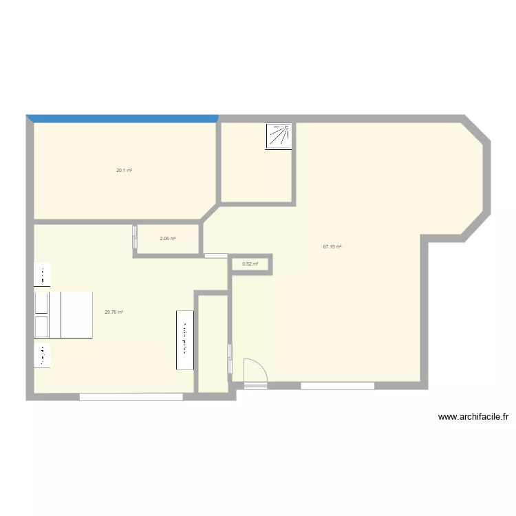 maison. Plan de maison. Plan de