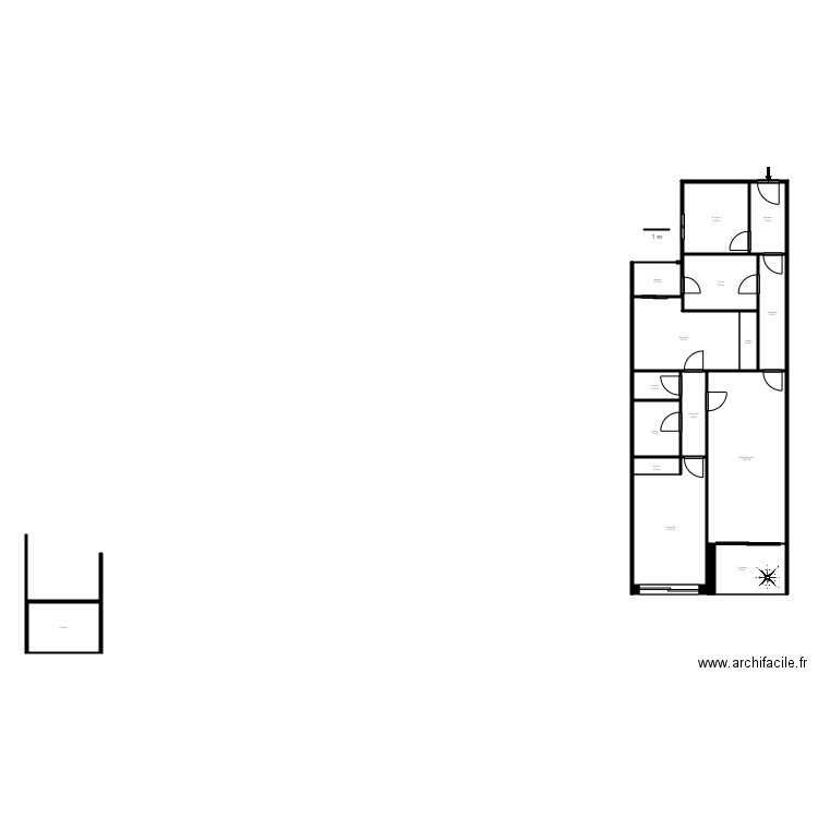 ED CAN SOLÀ BLOC 4 ESCALA B MENYS 1 2 ANDORRA. Plan de 0 pièce et 0 m2