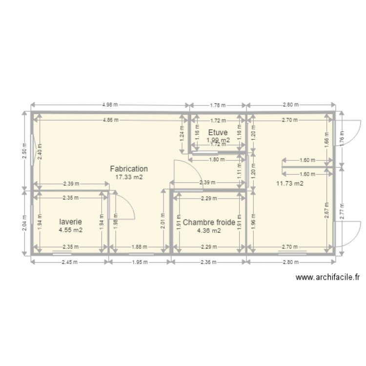 kerdien. Plan de 0 pièce et 0 m2