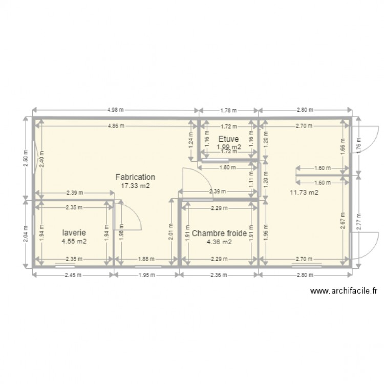 kerdien. Plan de 0 pièce et 0 m2