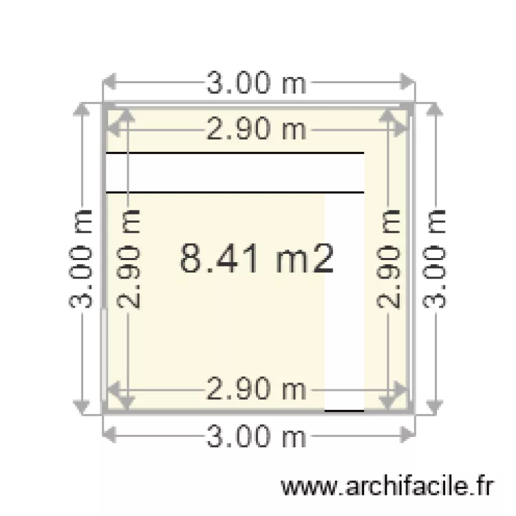 billetterie. Plan de 