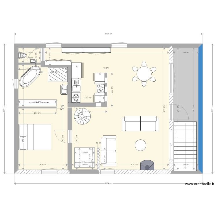 plan pauline 3. Plan de 0 pièce et 0 m2