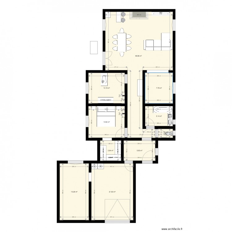 maison beaucet. Plan de 0 pièce et 0 m2