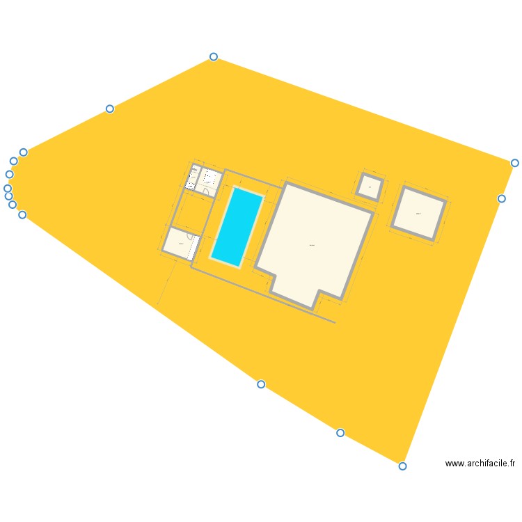 Vertiol Pisc. Plan de 6 pièces et 231 m2