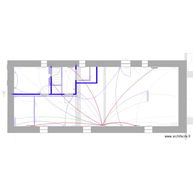 Plan maison électrique PC. Plan de 0 pièce et 0 m2