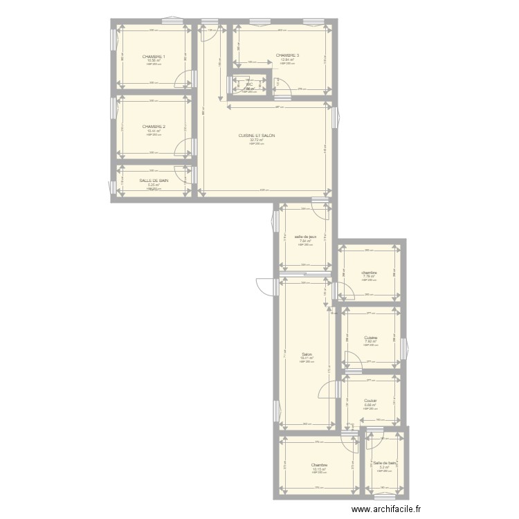 MANU FINAL avec maison. Plan de 0 pièce et 0 m2