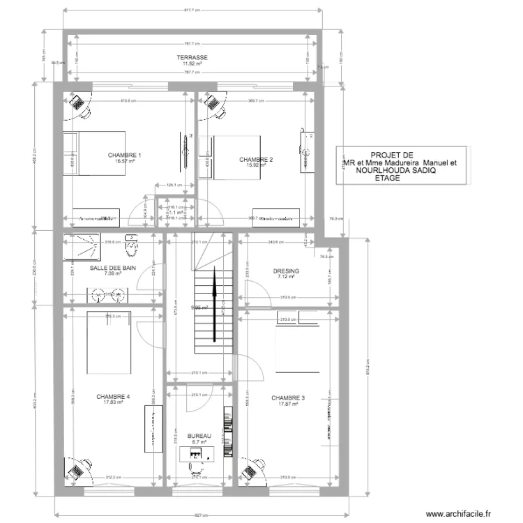 HESSERANGE C. Plan de 