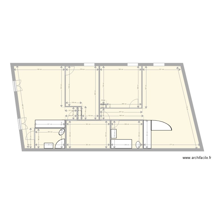 2eme etage PRADES. Plan de 0 pièce et 0 m2