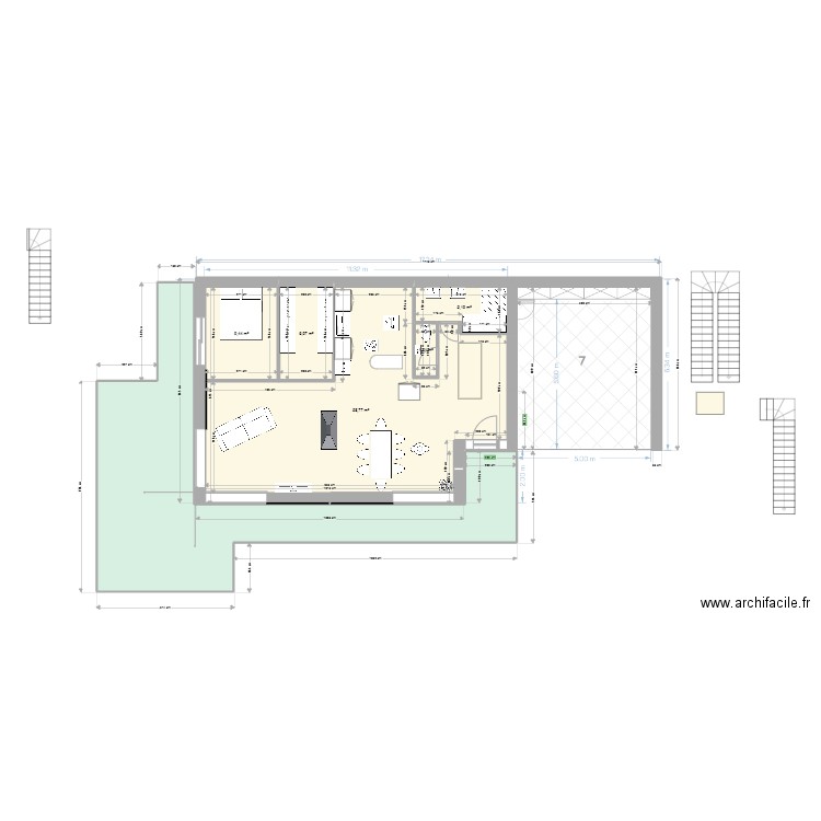 plan_Dia_01B. Plan de 9 pièces et 181 m2