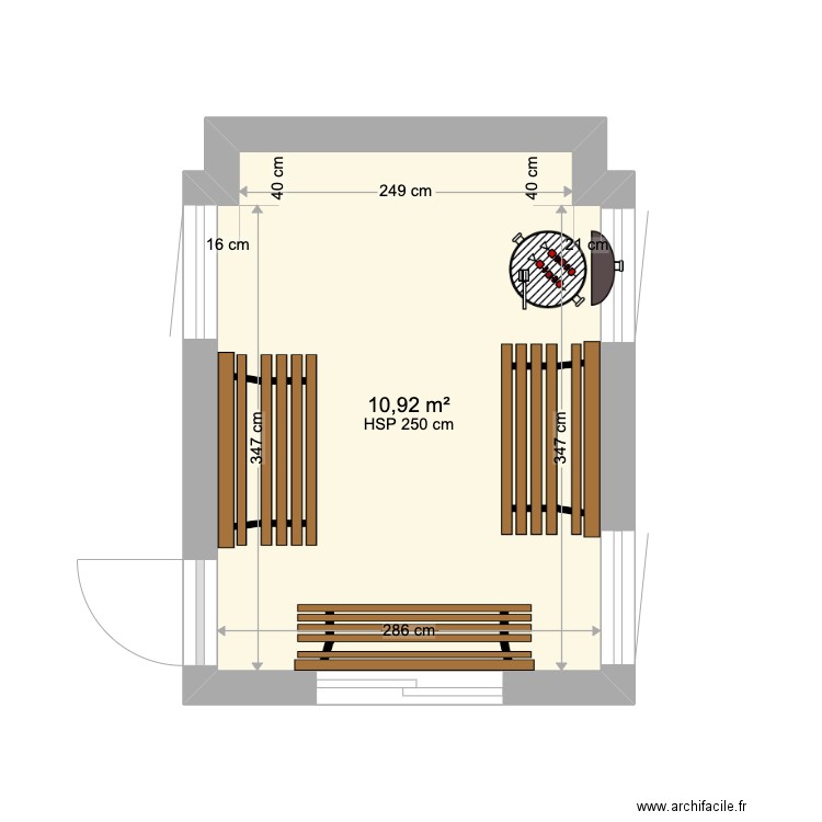 Terrasse Picot. Plan de 0 pièce et 0 m2