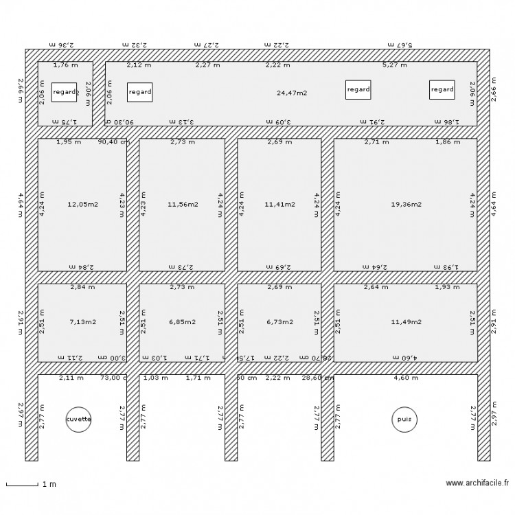 Plant chenage2. Plan de 0 pièce et 0 m2