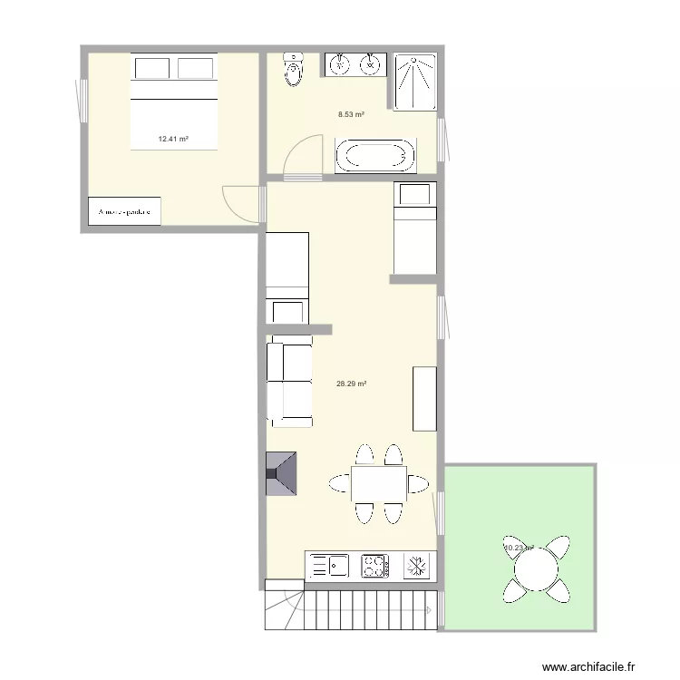Gite CEZANNE. Plan de 