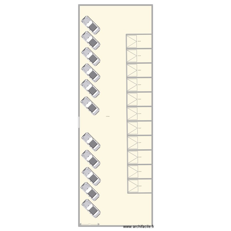 garage rez. Plan de 0 pièce et 0 m2