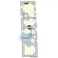 Chamaillard Cible RDC avec ouvertures et sanitaire Epaisseur mur v&eacute;rifi&eacute;e 20220228