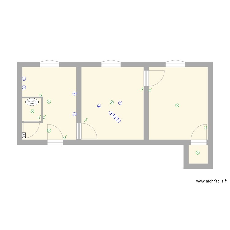6ème. Plan de 0 pièce et 0 m2