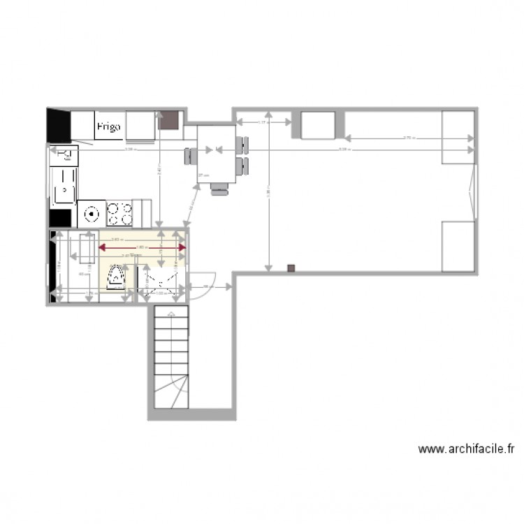 PLAN projet électrique projet Fourment. Plan de 0 pièce et 0 m2