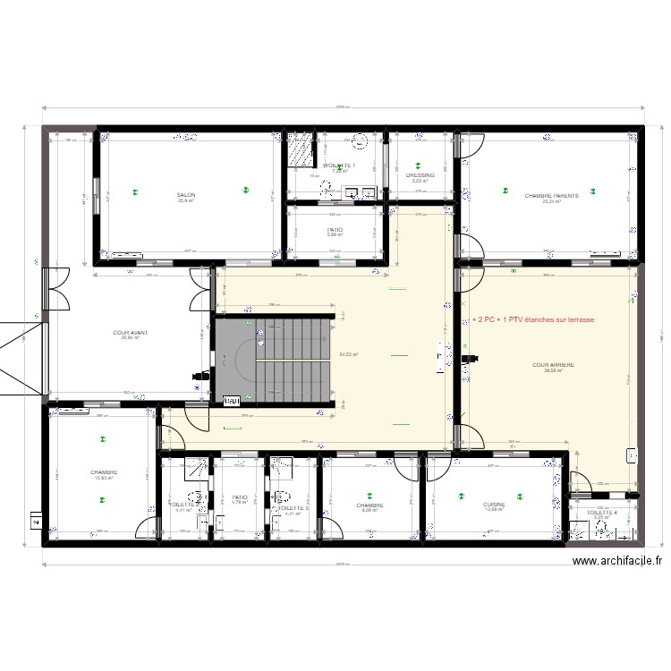 PROJ KMG ALVEOLE. Plan de 0 pièce et 0 m2