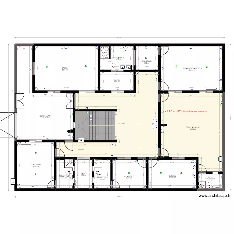 PROJ KMG ALVEOLE. Plan de 