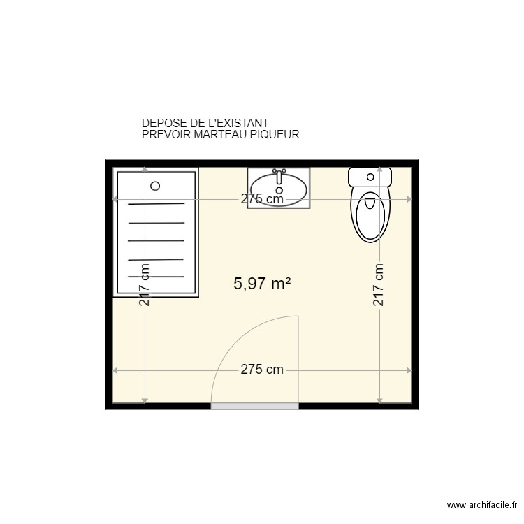 LANCRY J CLAUDE . Plan de 0 pièce et 0 m2