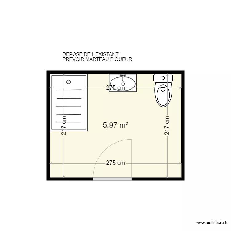 LANCRY J CLAUDE . Plan de LANCRY J CLAUDE . Plan de
