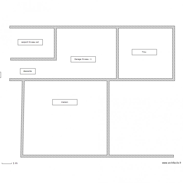 Murs. Plan de 0 pièce et 0 m2