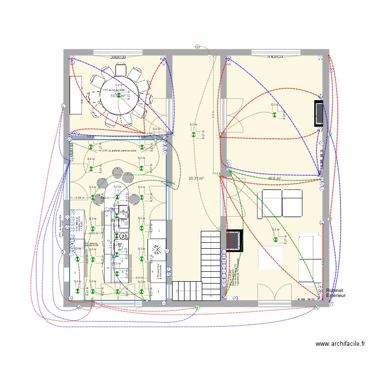 RdC V 9 mars 19. Plan de 0 pièce et 0 m2